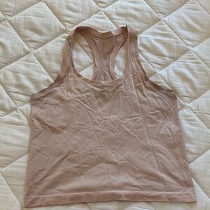 Lululemon Swiftly Tech Racerback Tank Waist Length in Pink Mist
